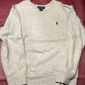 Polo crewneck sweatshirt